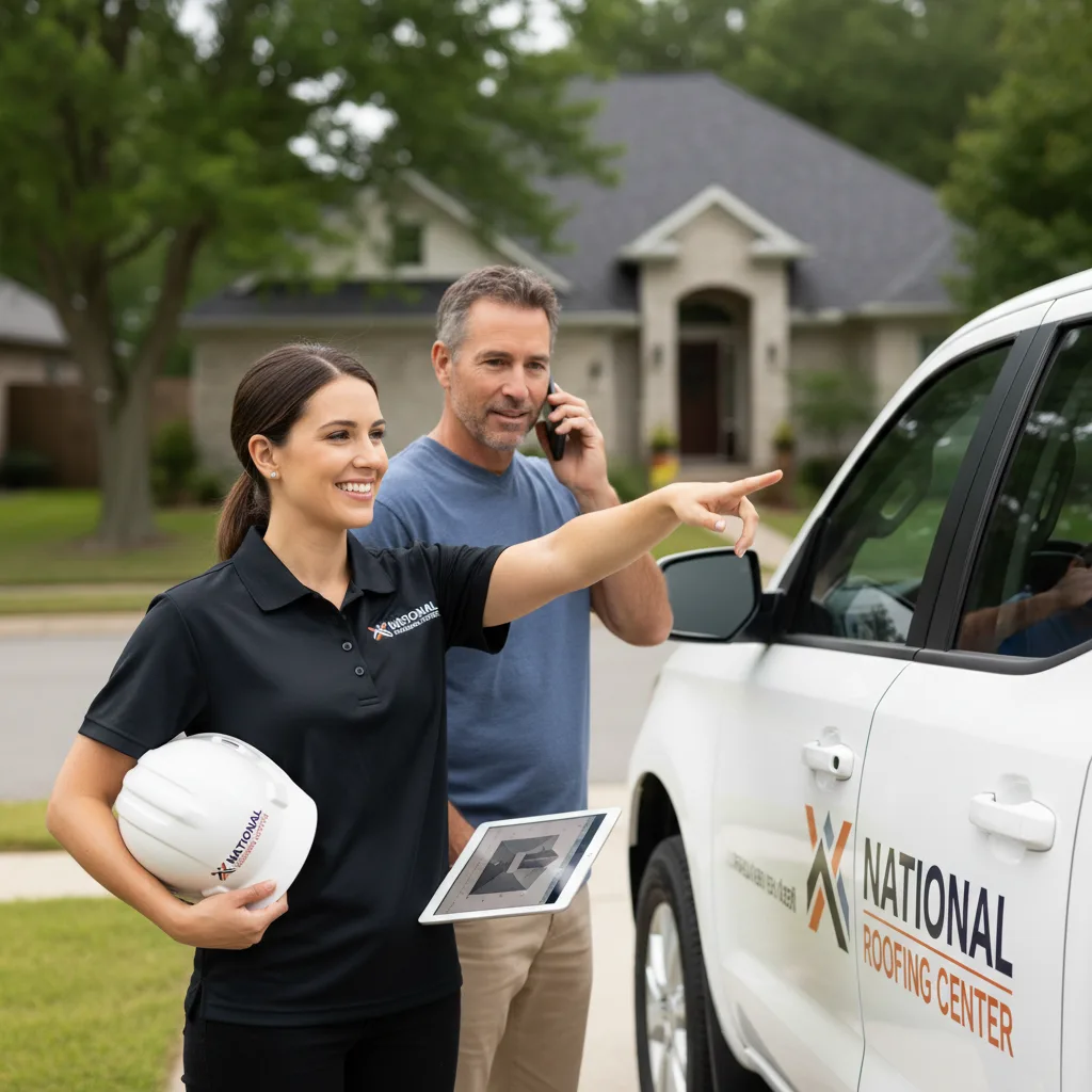 National Roofing Center customer support in Walling
